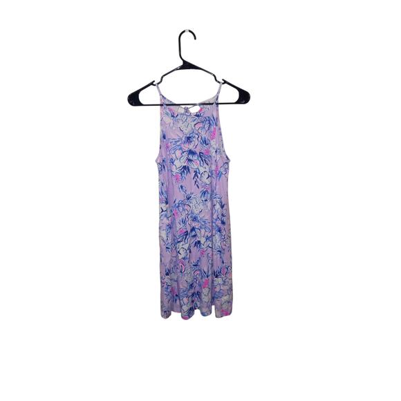 Lilly Pulitizer Light Lilacs Trunks in the Air Margot Swing Dress X Small - Picture 2 of 10
